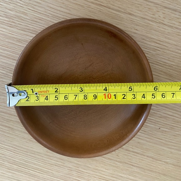 Vintage Baribocraft Canadian Maple Wood Salad Bowl with 5 Bowls - Picture 13 of 16